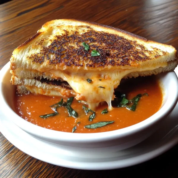 Grilled cheese and tomato soup