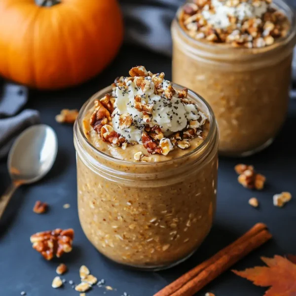 Pumpkin Overnight Oats