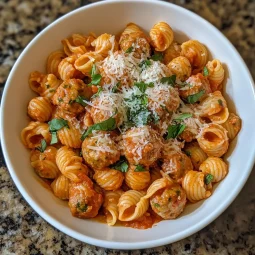 Easy Pasta with Turkey Meatballs