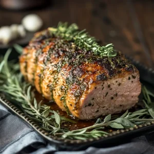 Pork Roast with Herbs