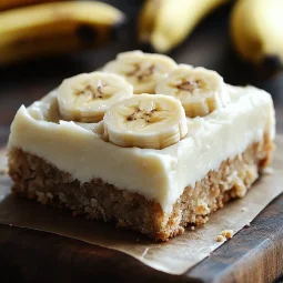 Banana Bars with Cream Cheese Frosting