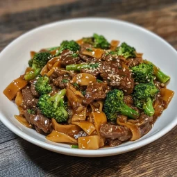 Beef and Broccoli Noodles