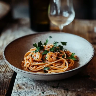 Prawn & Harissa Spaghetti