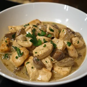 Chicken Stroganoff