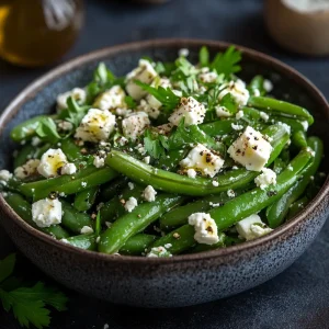 Green Bean Salad With Feta