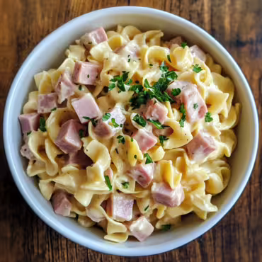 Ham and Egg Noodles