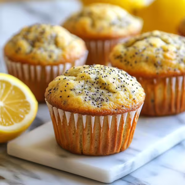 Lemon Poppy Seed Cupcakes
