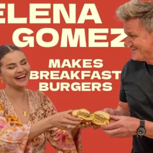 Selena Gomez and Gordon Ramsay Youtube screenshot