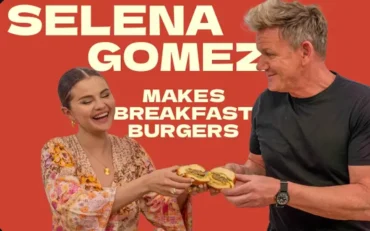 Selena Gomez and Gordon Ramsay Youtube screenshot