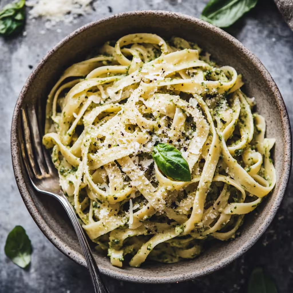 Spinach Pesto Pasta