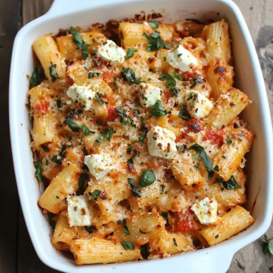 Baked Feta Pasta