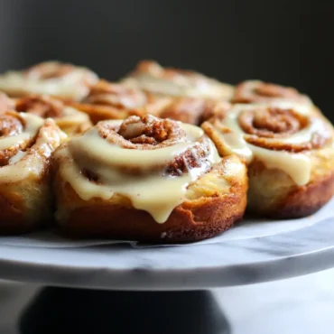 Carrot Cake Cinnamon Rolls