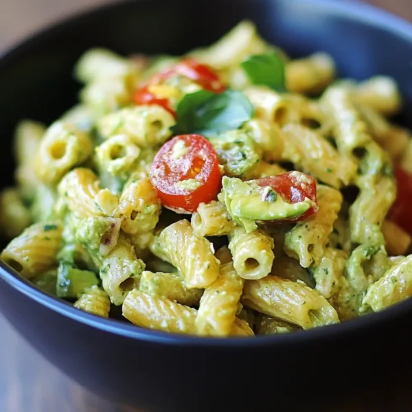 Creamy Avocado Pasta Salad