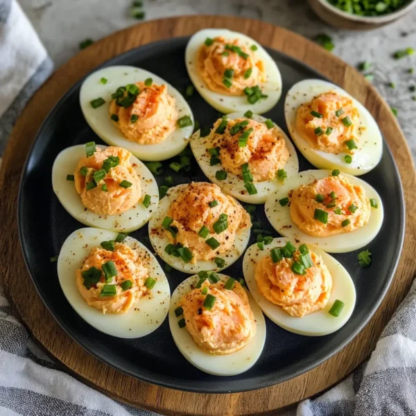 Deviled Eggs with Smoked Salmon