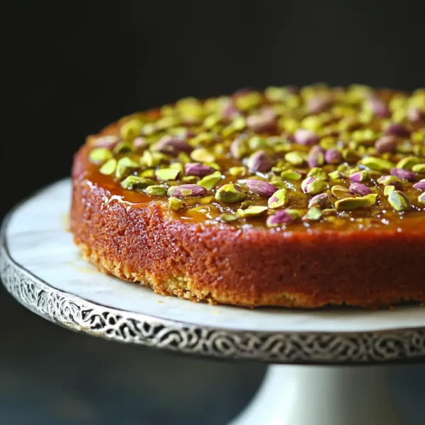 Pistachio Pudding Cake